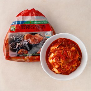 농협 선장 맛있게 매운 맛김치(썰은김치), 900g, 1개