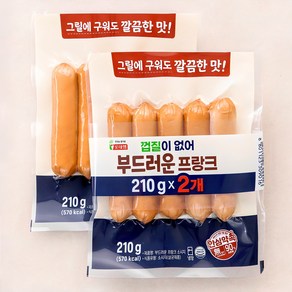 롯데햄 부드러운 프랑크 소시지