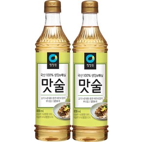 청정원 맛술, 830ml, 2개