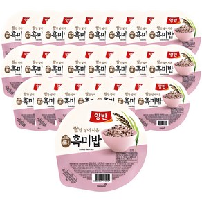 양반 흑미밥, 130g, 24개