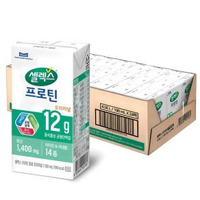 셀렉스 프로틴 오리지널, 190ml, 24개