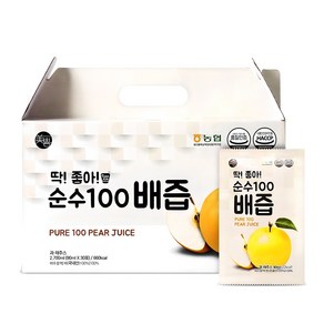 미쁨생활건강 딱좋아 순수100 배즙