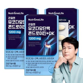 뉴트리원 관절엔 뮤코다당단백 콘드로이친 플러스 DK 1200mg 51g