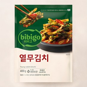 비비고 열무김치, 400g, 1개