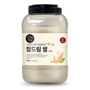 Pime Field 2024년산 햅쌀 경기 참드림 백미, 4kg, 1개