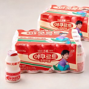 한국야쿠르트 오리지널, 65ml, 40개