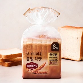 델리팜 더 부드러운 통밀식빵 8입, 380g, 1개