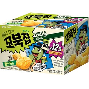 오리온 꼬북칩 미니 콘스프맛, 360g, 1개