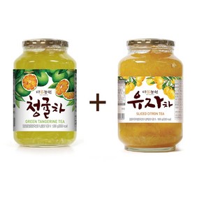 다농원 다농원 청귤차 1kg + 유자차 1kg, 2kg, 2개