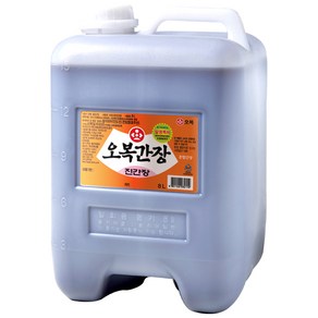 [오복] 오복간장 진간장, 8L, 1개