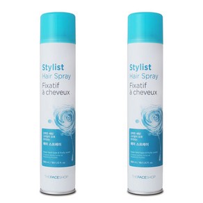 더페이스샵 스타일리스트 헤어스프레이, 300ml, 2개