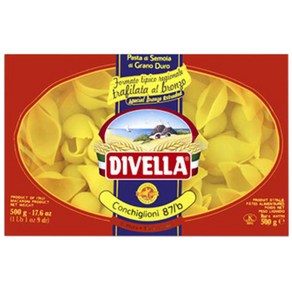 콘킬리오니 파스타면 디벨라 콘킬리오니500g 한입요리, 500g, 1개