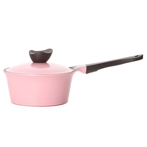 네오플램 애니 편수 냄비, 18cm, 핑크, 1개