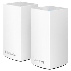 링크시스 벨롭 메시 Wi-Fi 듀얼밴드 기가비트 와이파이 AC2600 유무선공유기 2p, WHW0102, 1개
