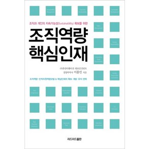 조직역량 핵심인재:조직과 개인의 지속가능성(Sustainability) 확보를 위한