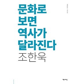 [책세상]문화로 보면 역사가 달라진다 (리커버 개정판) - 책세상문고 우리시대, 책세상, 조한욱