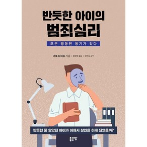 [좋은땅 ]반듯한 아이의 범죄심리, 좋은땅, 가토 타이조