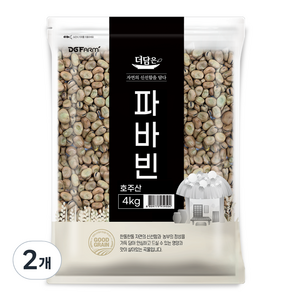 더담은 파바빈, 4kg, 2개