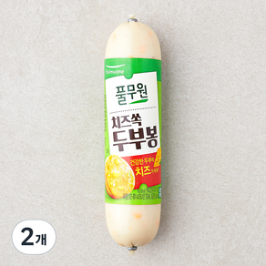 풀무원 치즈쏙 두부봉, 180g, 2개