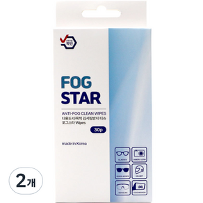 김서림방지 FOG STAR wipes 30p