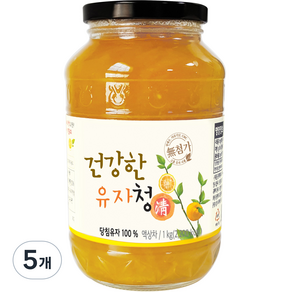 다온웰 건강한 유자청, 1kg, 1개입, 5개