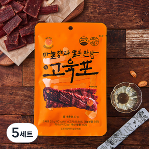 푸드랩플러스 마늘향과 꿀의 만남 고육포 25g + 허니스틱 12g 세트