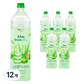 탐사 농장(愛)애 알로에, 1.5L, 12개