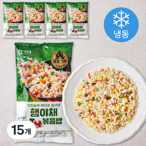 아워홈 햄야채볶음밥 1인분 (냉동), 250g, 15개