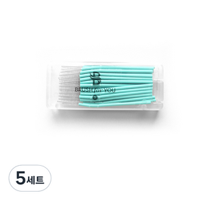 브러쉬포유 휴대용 치간칫솔 SSS, 50개입, 5세트