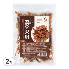 해야미 꽃피는 오징어, 300g, 2개