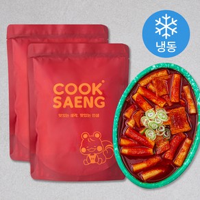 쿡생 국물떡볶이 (냉동), 520g, 2개