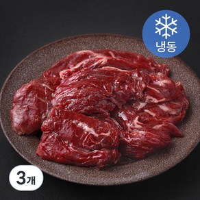 레커컷 호주산 안창살 구이용 (냉동), 3개, 200g