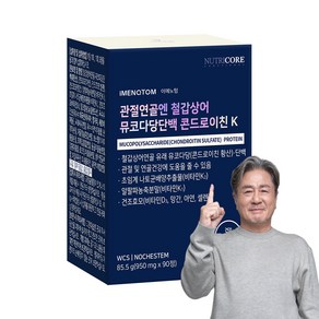 뉴트리코어 관절연골엔 철갑상어 뮤코다당단백 콘드로이친 K, 90정, 1개
