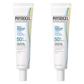 피지오겔 DMT 하이드로 에센셜 썬스크린 SPF50+ PA++++, 40ml, 2개