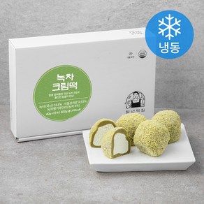 청년떡집 녹차 크림떡 (냉동)