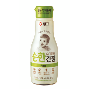 샘표 우리 아이 순한 간장 국물용, 1개, 200ml