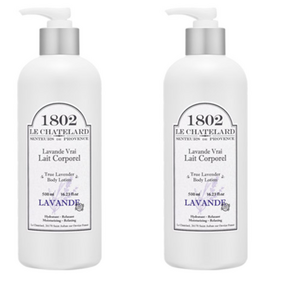 르샤트라1802 트루라벤더 바디로션, 500ml, 2개