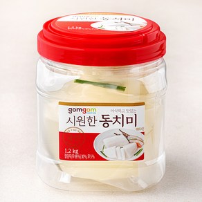 곰곰 시원한 동치미 (냉장), 1.2kg, 1개