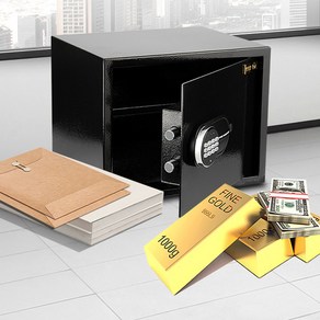 엘르시 디지털 키패드 금고 ELS-30H, 블랙