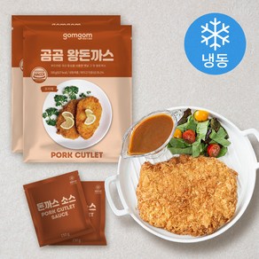 곰곰 왕돈까스 330g + 소스 150g (냉동), 480g, 2세트