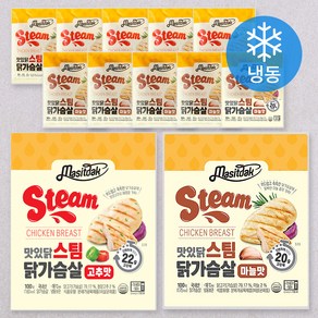 맛있닭 닭가슴살 스팀 100g x 2종 x 6팩 세트 (냉동), 1세트