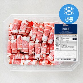 굿미트찹 우삼겹 돌돌말이 구이용 (냉동), 500g, 1개