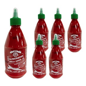 수리 타이 쓰리라차 칠리소스, 435ml, 6개