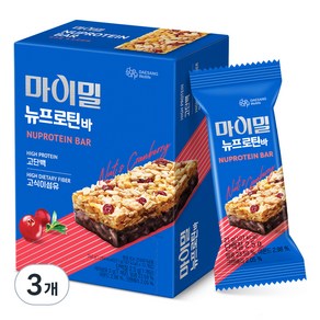 마이밀 뉴프로틴바, 252g, 3개