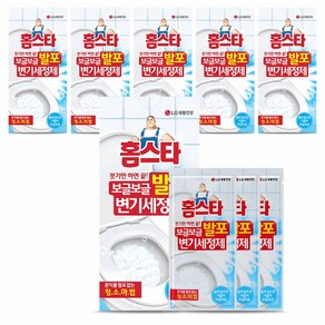 홈스타 보글보글 발포 변기 세정제, 180g, 6개