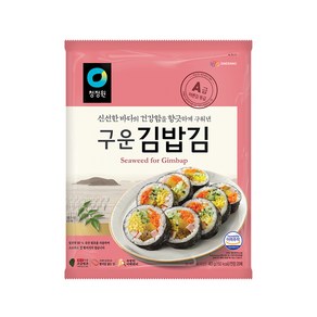 청정원 구운 김밥김, 40g, 1개