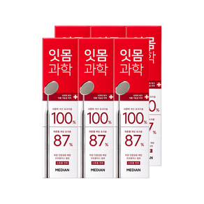 메디안 잇몸과학 치약, 120g, 6개