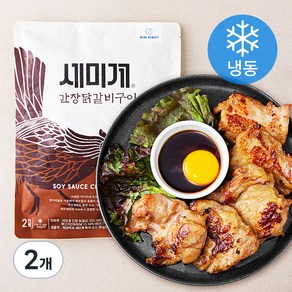 블루스트리트 세미계 간장 닭갈비 구이 (냉동)