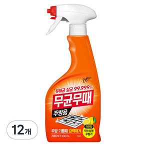 무균무때 주방용 세정제, 500ml, 12개