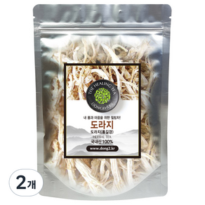 동이약초 국내산 도라지 통길경, 150g, 2개